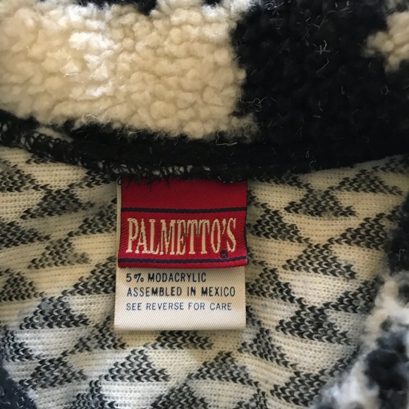 Winter Cropped Fleece Jacket by Palmetto’s Sz L - Picture 6 of 8